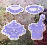 Joy! Crafts Cutting Die - wine cooler/terrine/soup Cup/Saucer