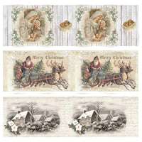 Reddy Shrink Sleeves Nostalgic Christmas 3.35"