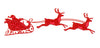 Sue Wilson Dies - Festive Collection - Santa's Sleigh