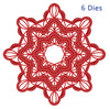 Sue Wilson Dies - Festive Collection - Scalloped Snowflake Frame Die