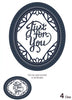 Sue Wilson Dies - Expressions Collection - Ornate Oval - Just for You