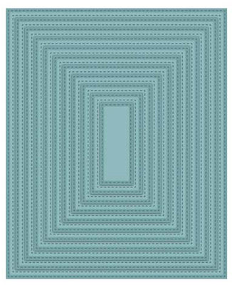 Sue Wilson Dies - Noble  Collection - Collection Double Stitched Rectangles Die