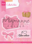 Marianne Design: Collectables Die & Stamp Set  - Box of Chocolates