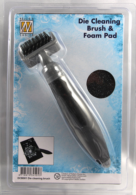 Nellie's Choice Die Cleaning Brush and Foam Pad