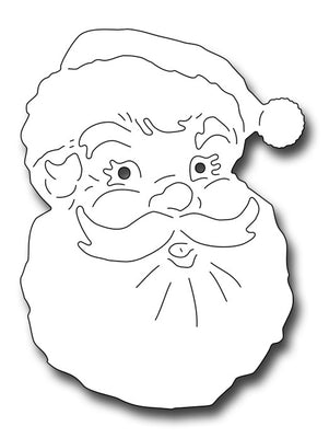 Frantic Stamper Cutting Die - Jolly Santa Face