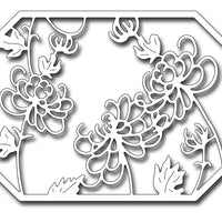 Frantic Stamper Cutting Die - Chrysthanthemum Panel