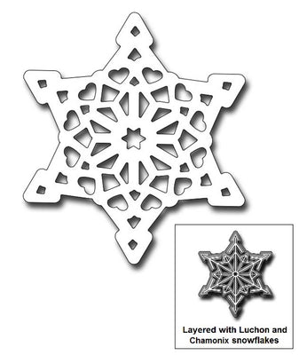 Frantic Stamper Cutting Die - Courchevel Snowflake