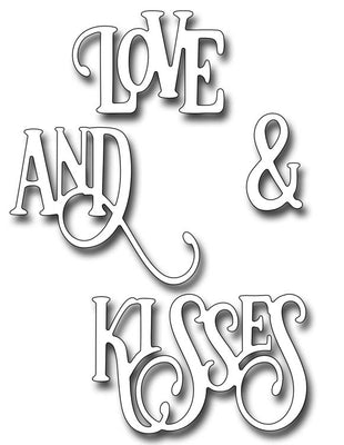 Frantic Stamper Cutting Die - Love And Kisses