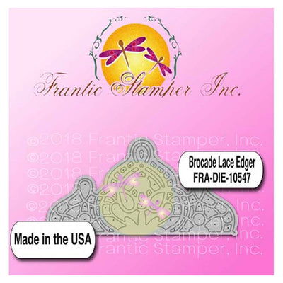 Frantic Stamper Cutting Die - Brocade Lace Edger