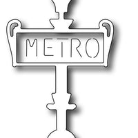 Frantic Stamper Cutting Die - Metro Sign