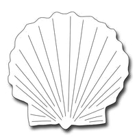 Frantic Stamper Cutting Die - Scallop Shell