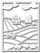 Frantic Stamper Cutting Die - Farm Scene Card Panel