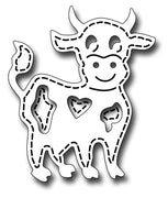 Frantic Stamper Cutting Die - Stitched Cow