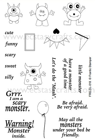 Monster Maker Clear Stamp Set 11042SC