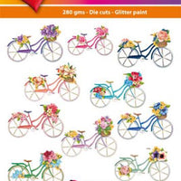 Hearty Crafts Easy 3D Toppers - Bicycles