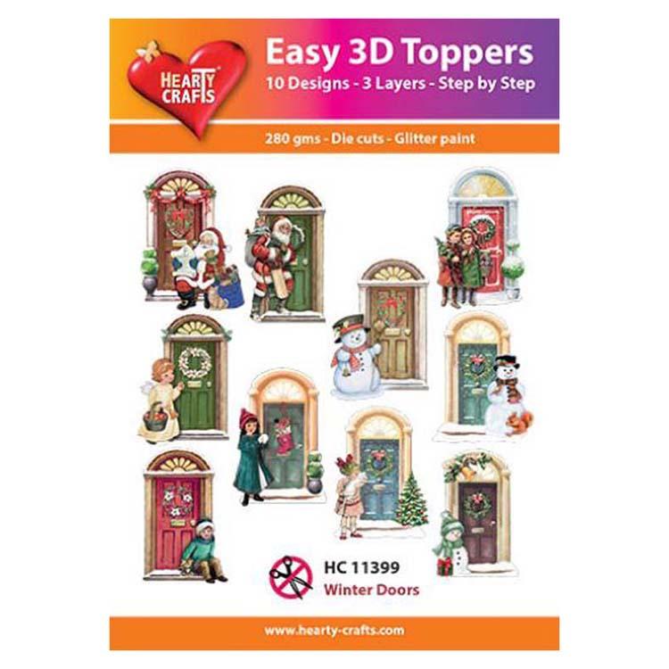 Hearty Crafts Easy 3D Toppers: Coffee & Tea