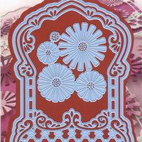 Marianne Design: Creatables Dies - Anja's Label Frame & Flowers