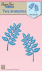 Nellie's Choice - Shape Die Blue Two Branches