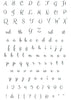 Creative Expressions - Clear Stamps - Elegant Alphabet & Numbers